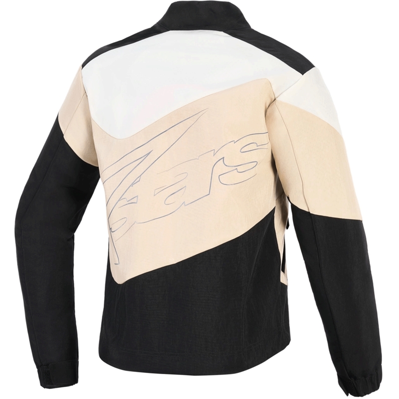 Dámská bunda na motorku Alpinestars Stella Moshell černo-pískovo-bílo-růžová