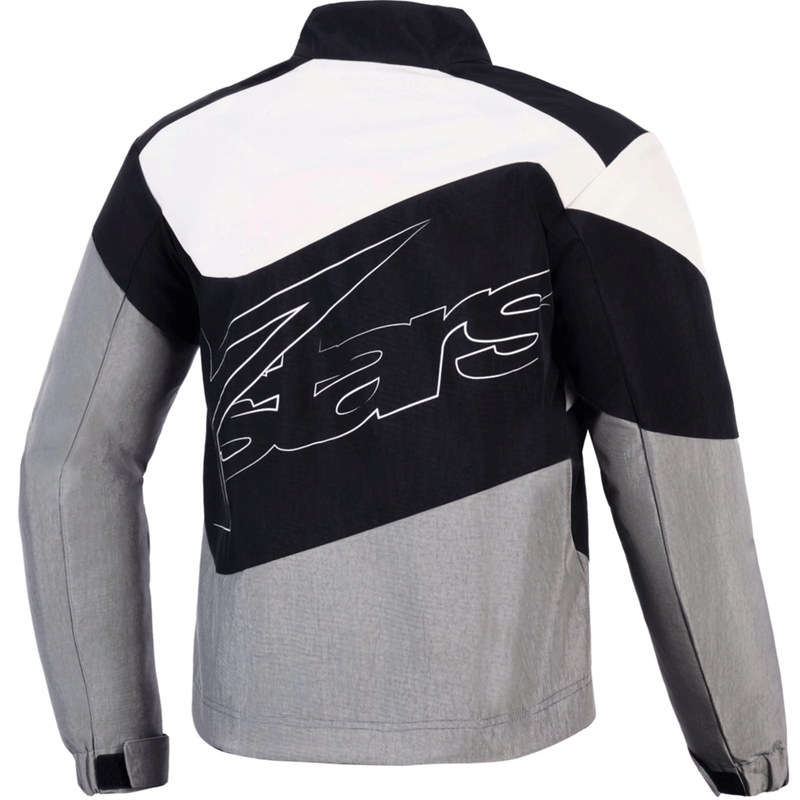 Dámská bunda na motorku Alpinestars Stella Moshell černo-šedo-bílo-růžová