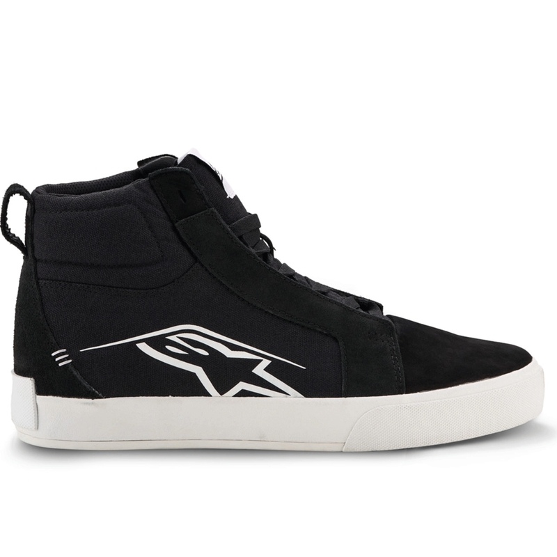 Boty na motorku Alpinestars Ride-63 Canvas černo-bílé