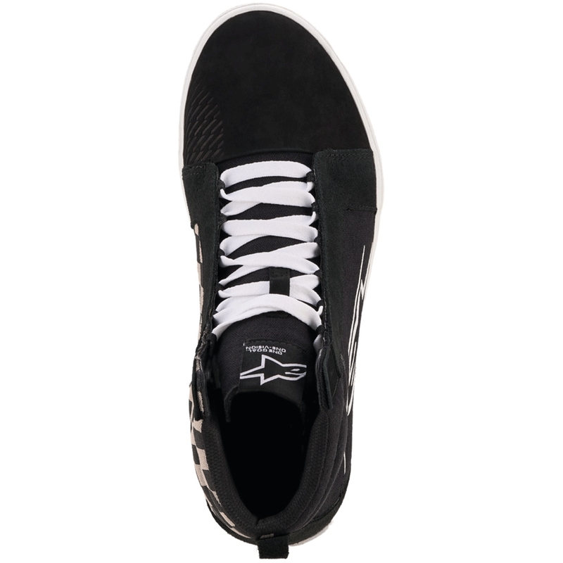 Boty na motorku Alpinestars Ride-63 Canvas černo-světle šedé