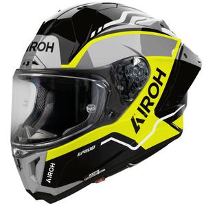 Airoh GP 800 Lane zárt motoros bukósisak fluo sárga