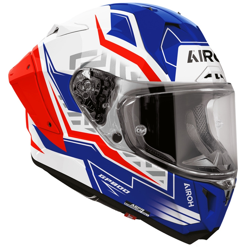 Integrální helma na motorku Airoh GP 800 Victory modro-červená