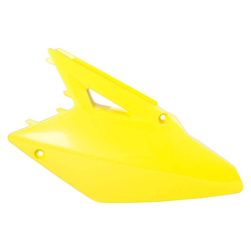 Oldalsó idomok (számtáblák) POLISPORT (pár) yellow RM 01 részére SUZUKI RM-Z 450 2008-2017