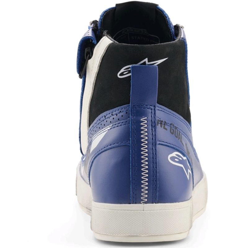 Boty na motorku Alpinestars Stated Flair modro-bílo-černé