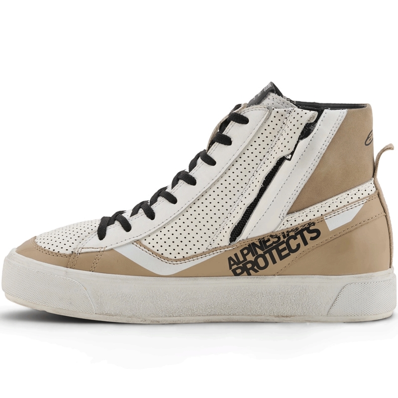 Dámské boty na motorku Alpinestars Stella Stated Flair šedo-bílé