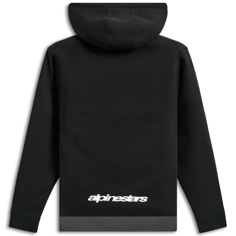 Mikina Alpinestars Parallel Hoodie černo-šedá