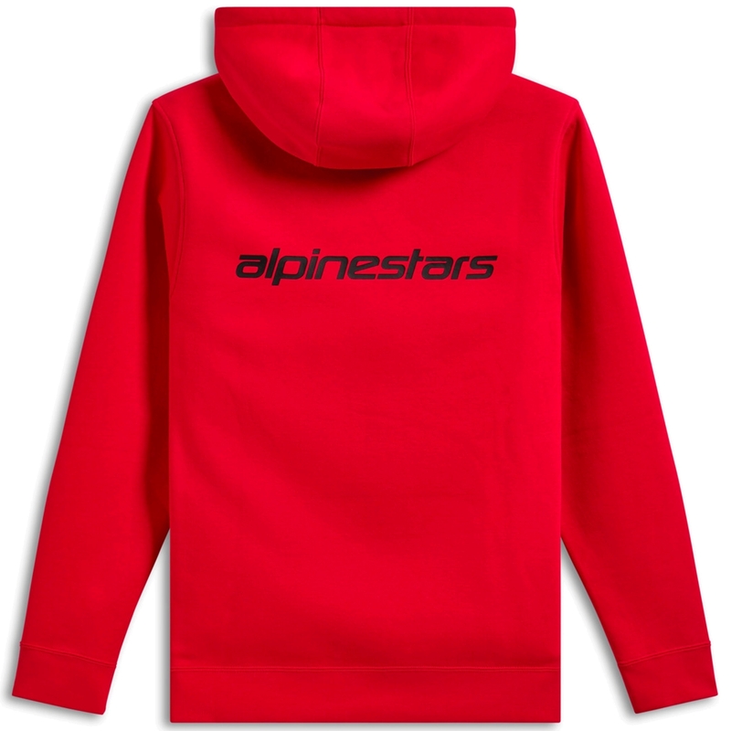 Mikina Alpinestars Transverse Hoodie červená