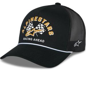 Kšiltovka Alpinestars Finisherer Trucker černo-černá