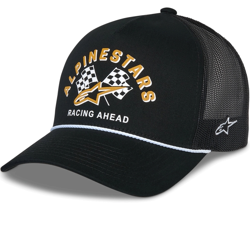 Kšiltovka Alpinestars Finisherer Trucker černo-černá