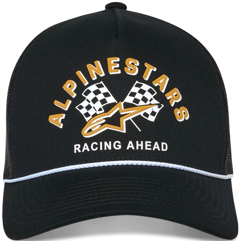 Kšiltovka Alpinestars Finisherer Trucker černo-černá