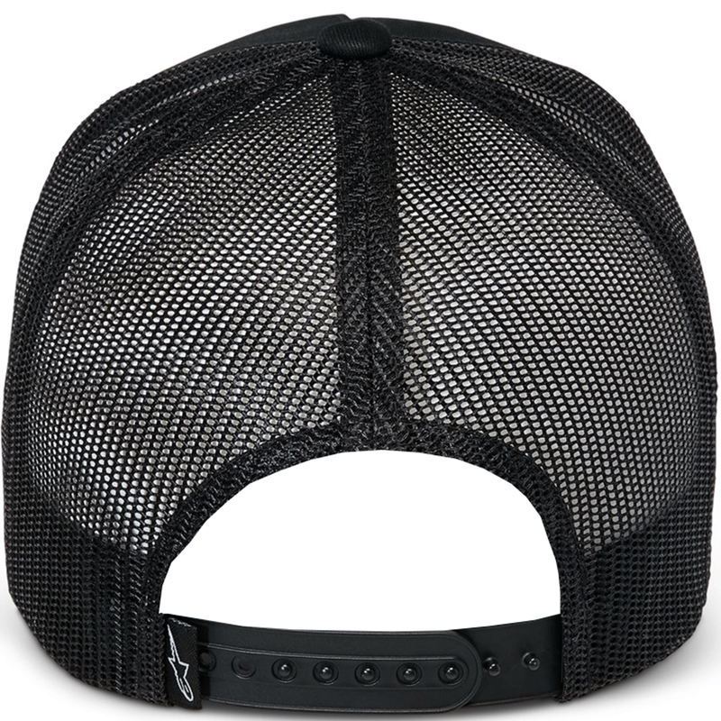 Kšiltovka Alpinestars Finisherer Trucker černo-černá