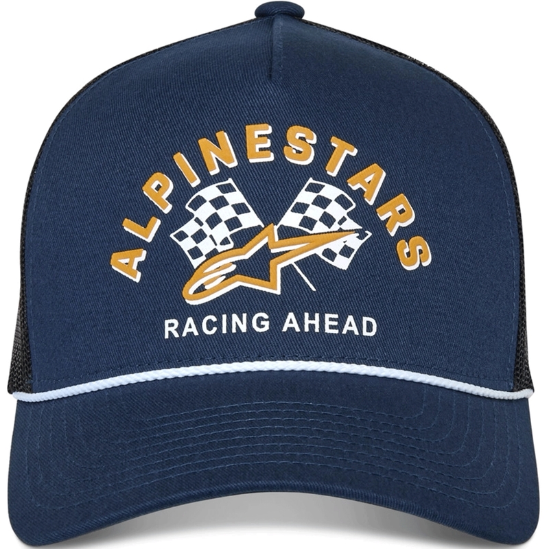 Kšiltovka Alpinestars Finisherer Trucker modro-černá