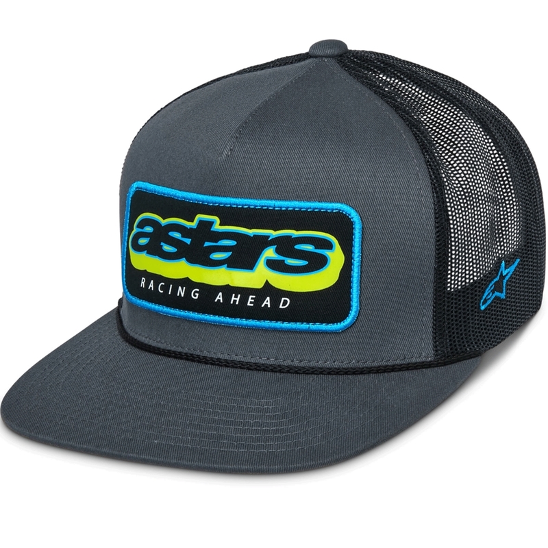 Kšiltovka Alpinestars Phosphor Trucker šedo-černá