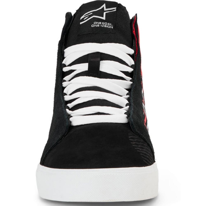 Boty na motorku Alpinestars Ride-63 Canvas FQ20 černo-bílo-červené