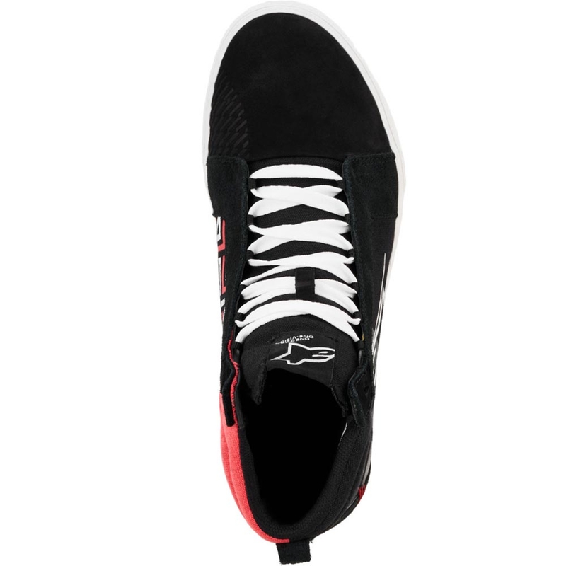 Boty na motorku Alpinestars Ride-63 Canvas FQ20 černo-bílo-červené
