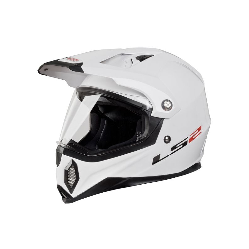 Enduro přilba LS2 MX453 GEARS bílá