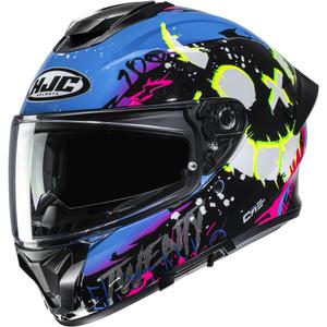 Integrální helma na motorku HJC C71 FQ20 MC28 černo-barevná