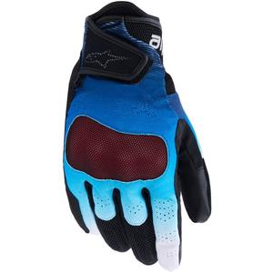 Rukavice na motorku Alpinestars Mogress Airflow modro-černo-bílé