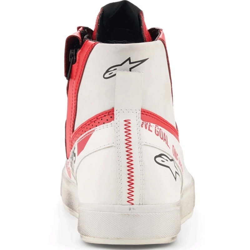 Alpinestars Stated Flair motoros cipő fehér-piros