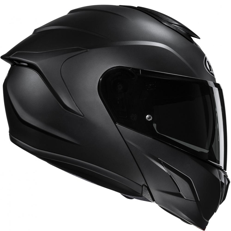 Výklopná helma na motorku HJC C92 Solid polomatná černá