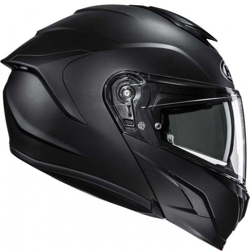 Výklopná helma na motorku HJC C92 Solid polomatná černá