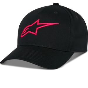 Kšiltovka Alpinestars Ageless Snapback černo-červená