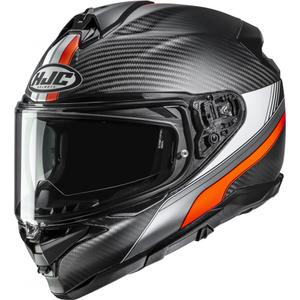 Integrální helma na motorku HJC F72 Carbon Eos MC6HSF černo-oranžová