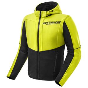 Shima Daybreaker motoros pulóver fekete-fluo sárga