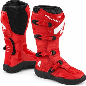 Motokrosové boty Forma Traction červeno-černo-bílé
