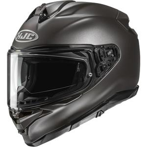 Integrální helma na motorku HJC F72 Solid polomatná titanově šedá