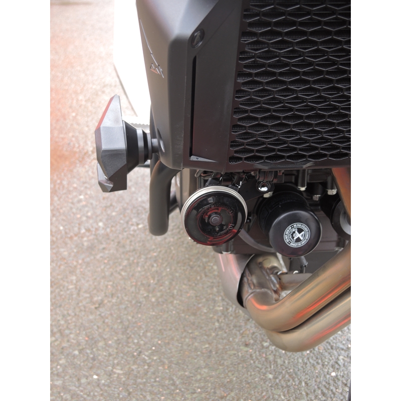 Engine guards RDMOTO fekete (with protectors) részére HONDA CB 750 Hornet 2022-2025
