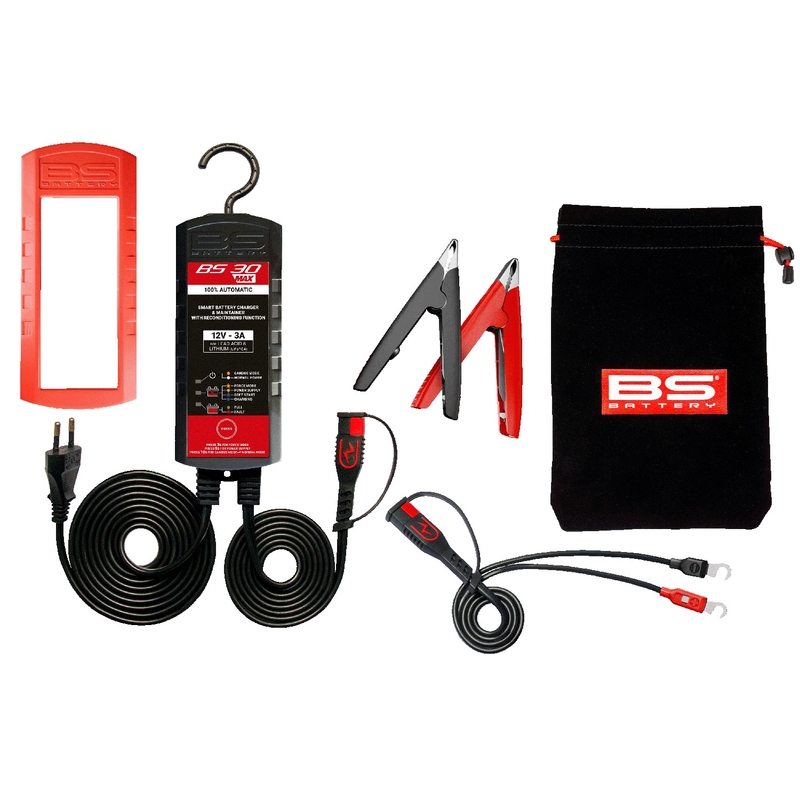 Akkumulátor töltő BS-BATTERY SMART (suitable also for Lithium) 12V 3A