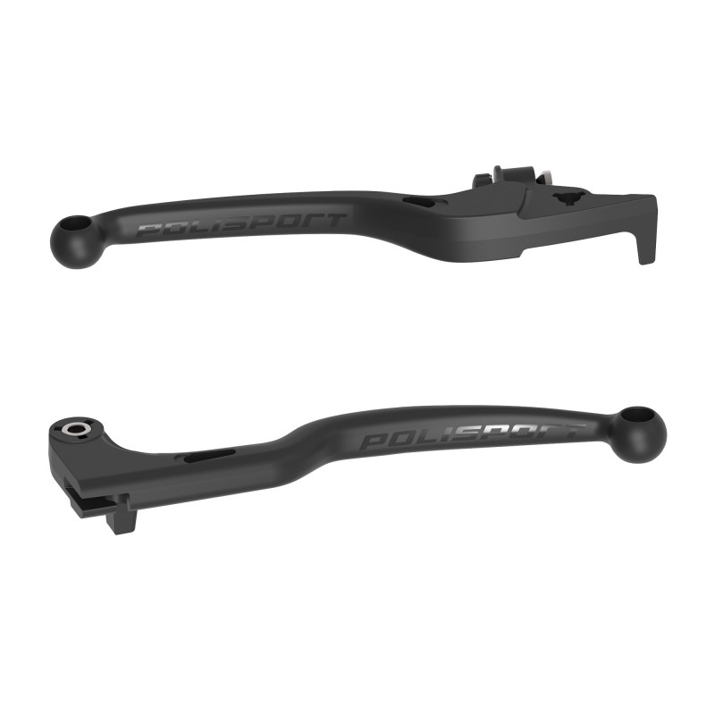 APT Unbreakable levers kit POLISPORT fekete részére YAMAHA XTZ 700 Tenere 700 2021-2026