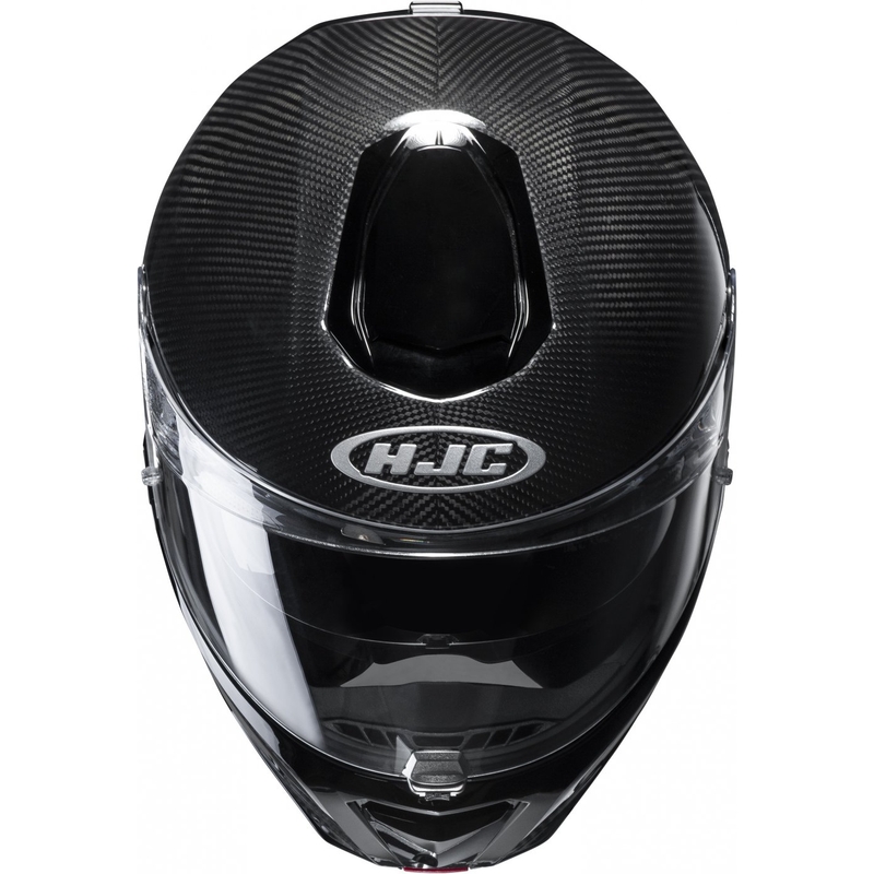 Billenő motoros sisak HJC RPHA 90S Koromfekete