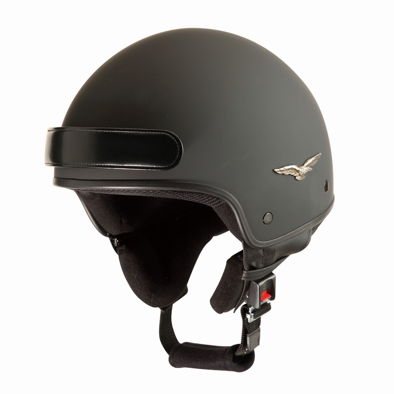 Moto přilba - CABERG Freedom, otevřená černá