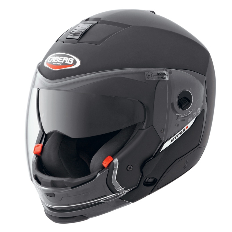CABERG HYPER X motorkerékpár sisak levehető álla fekete matt eladó kiárusítás