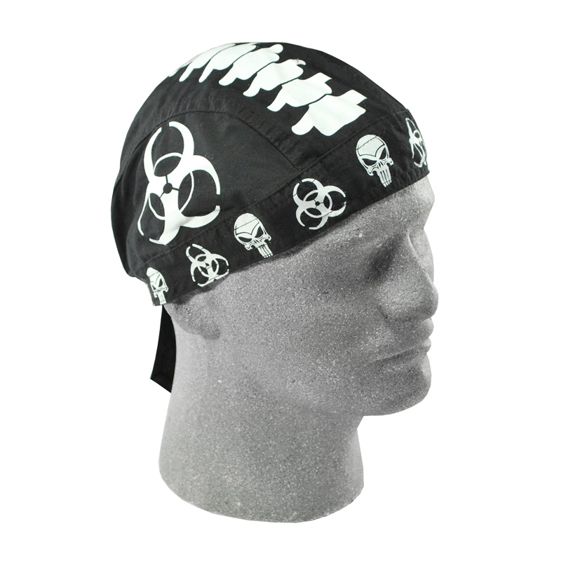 Šátek na moto Zanhead Flaydanna Biohazard