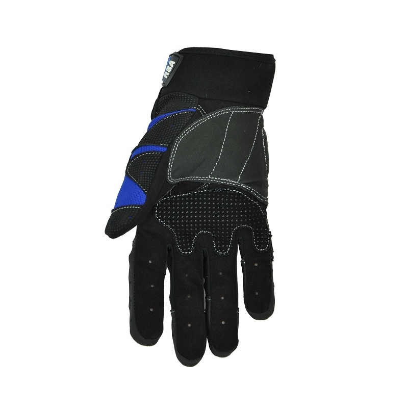 Kesztyű motorkerékpár RSA Titan blue akcióhoz kiárusítás