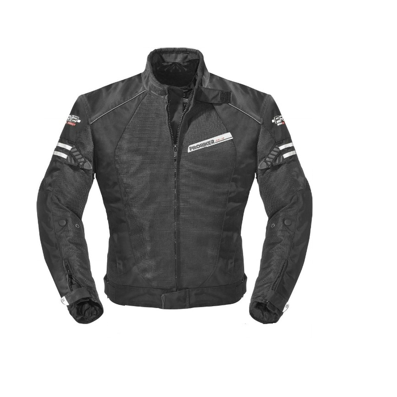Bunda na motorku pánská PROBIKER PR-12 AIR černá