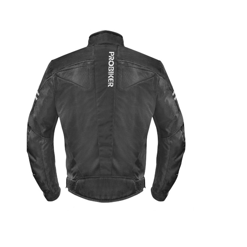 Bunda na motorku pánská PROBIKER PR-12 AIR černá