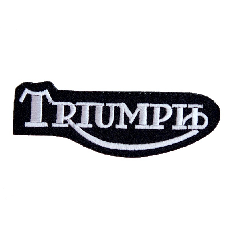 Patch és vasalható Triumph fekete