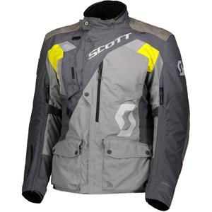 SCOTT Dualraid Dryo motoros kabát szürke-sárga kiárusítás výprodej