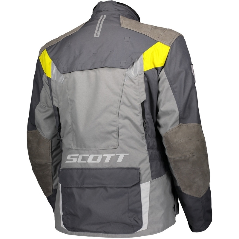 SCOTT Dualraid Dryo motoros kabát szürke-sárga kiárusítás