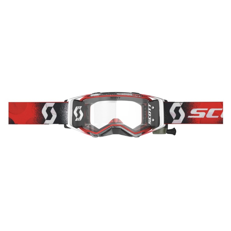 SCOTT Prospect WFS fekete-fehér-piros motocross szemüveg