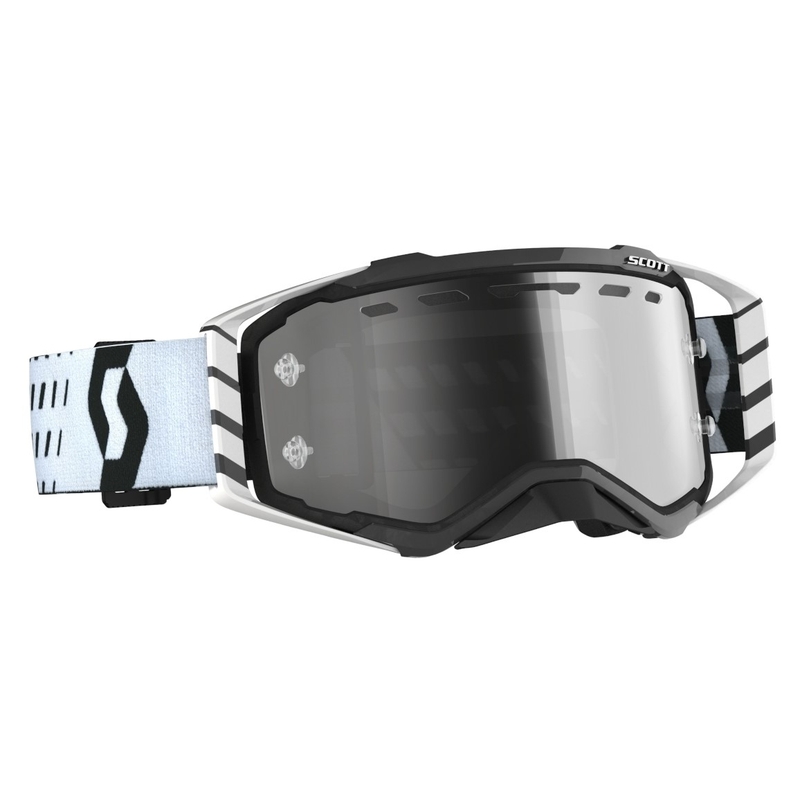 SCOTT Prospect Enduro LS Motocross szemüveg fekete-fehér szemüveg