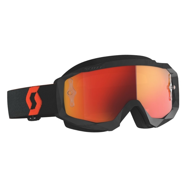 SCOTT Hustle X MX narancssárga motocross szemüveg