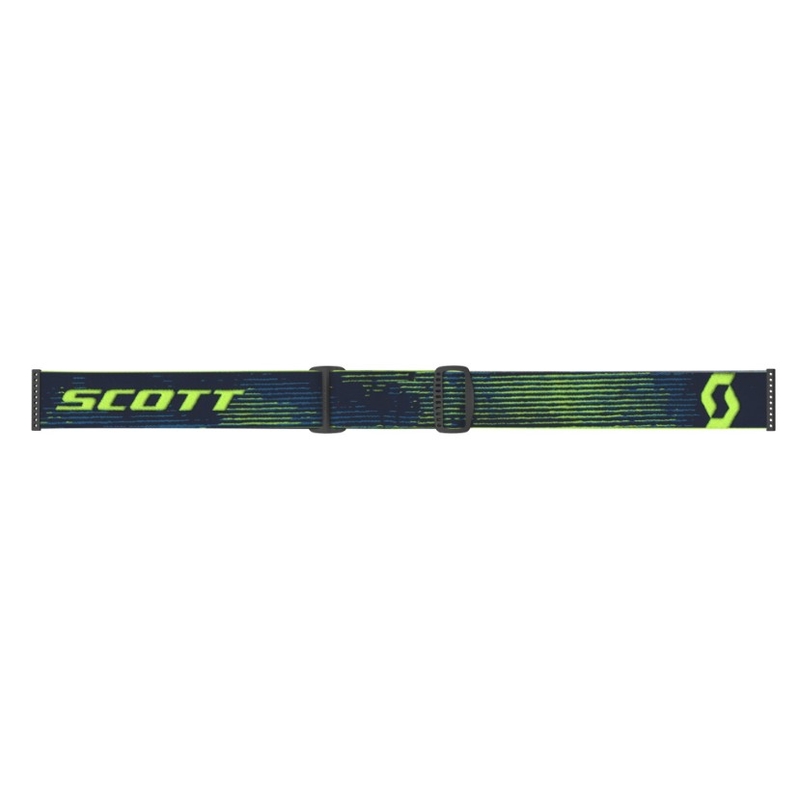 SCOTT Hustle X MX sárga-kék Motocross szemüveg