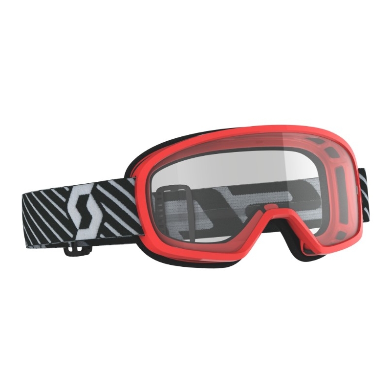 Scott Buzz MX Kids Motocross szemüveg piros