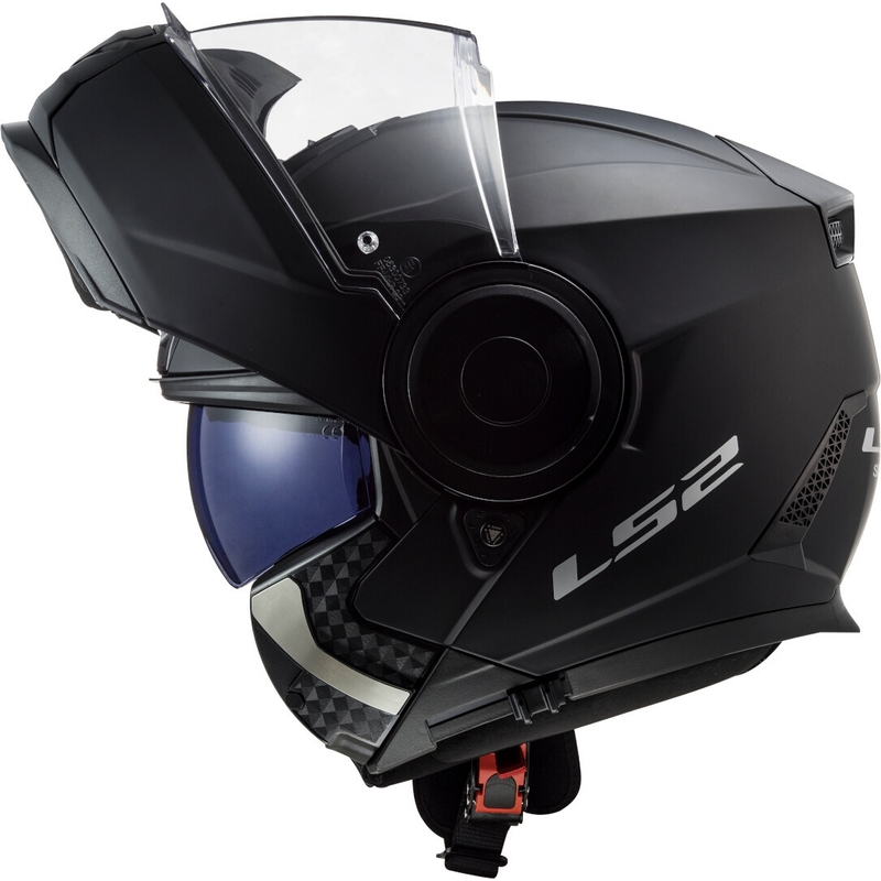 Felnyitható motoros sisak LS2 FF902 Scope Solid matt fekete