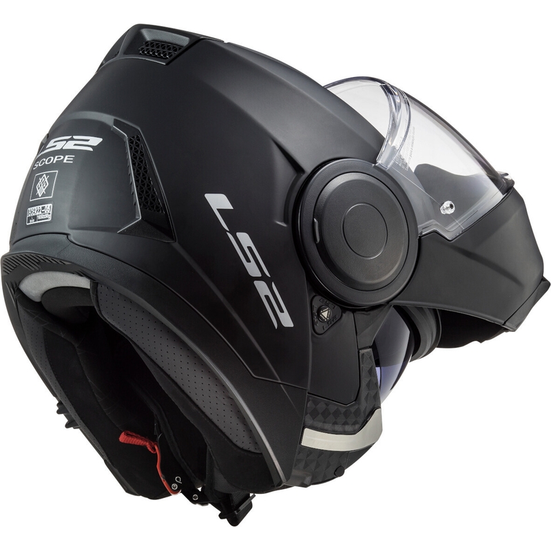 Felnyitható motoros sisak LS2 FF902 Scope Solid matt fekete